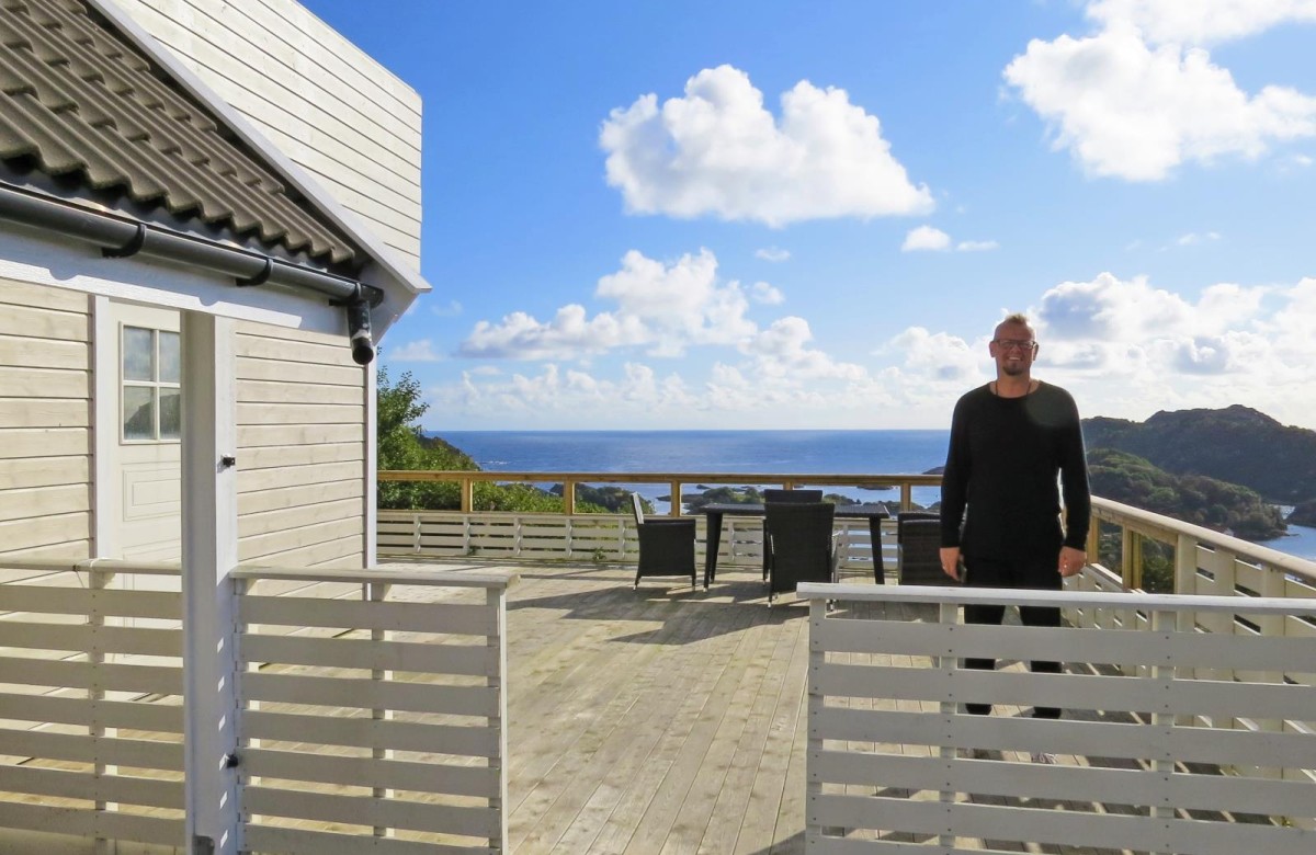 Wikinger Arne, immer zum Scherzen aufgelegt