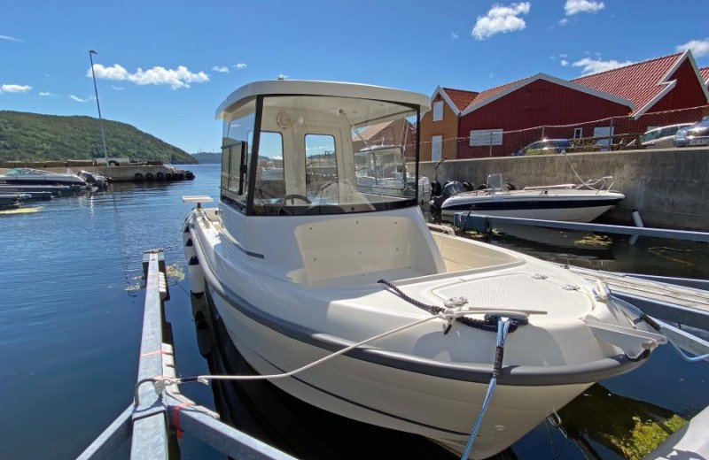 Inklusivboot u. der Liegeplatz in Abelnes