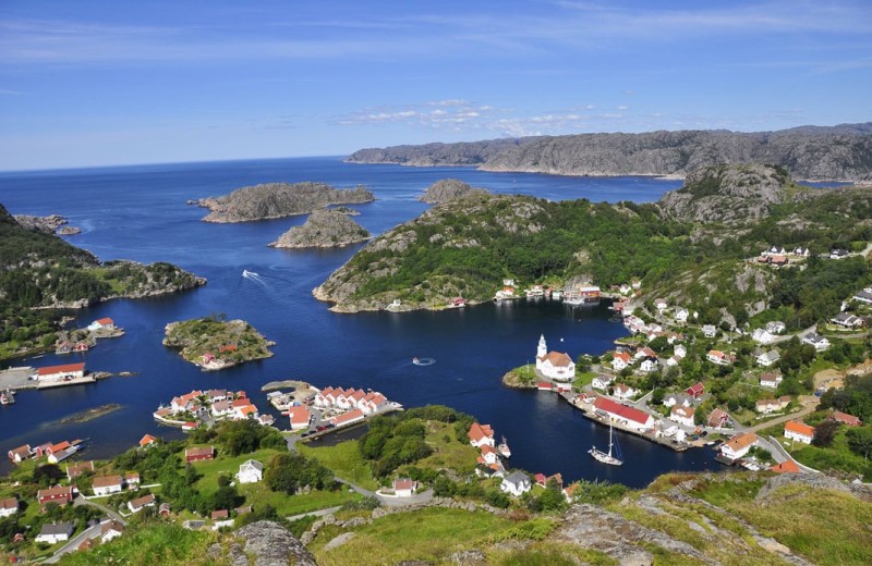 Insel Hidra bei Flekkefjord