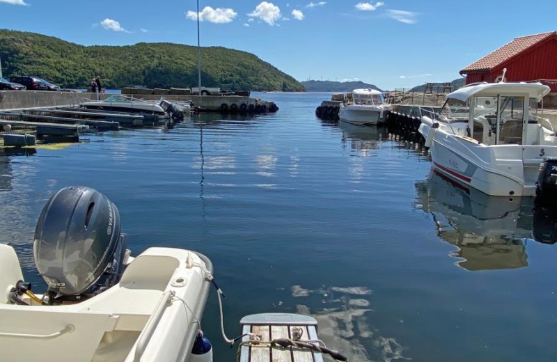 der Liegeplatz in Abelnes