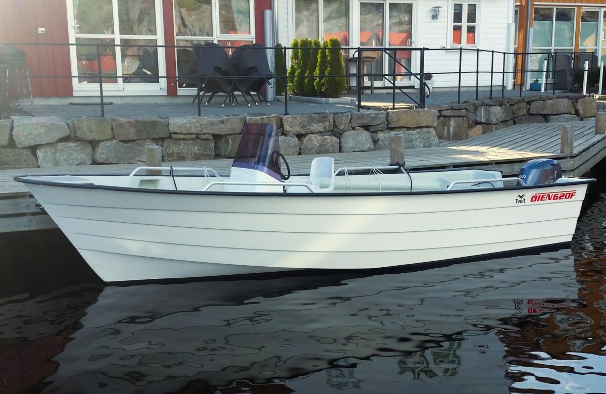 Inklusivboot Oien 620 F, 60 PS, Kartenplotter-Echolot