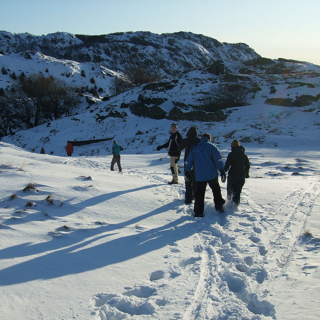 Outdoor Aktivitäten Winterurlaub Norwegen